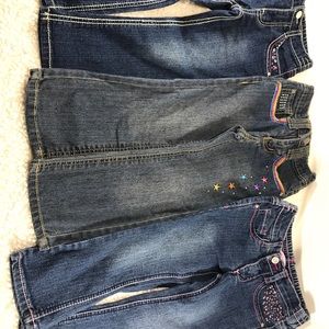 Z.Cavaricci Girls 3T Jeans. 3 pack bundle